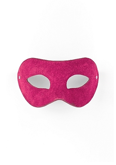 Eye Mask - Suede - Pink