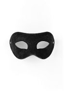 Eye Mask - Suede - Black