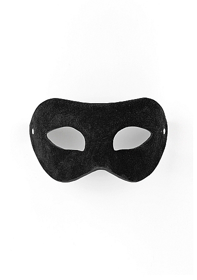 Eye Mask - Suede - Black
