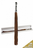 Luxury Whip - White Gold / Brown