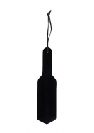 Paddle - Leather and Suede - Black