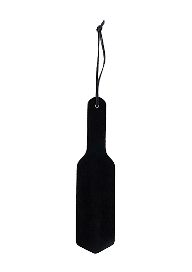 Paddle - Leather and Suede - Black