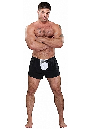 Tuxedo Boxer - Black