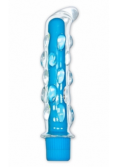 Glass Vibrator Blue