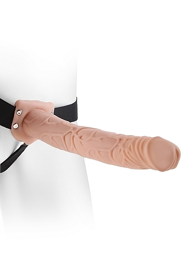 Hollow Strap-On - 11 Inch - Skin