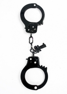 Metal Designer Handcuffs Black
