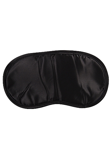 Satin Love Mask - Black