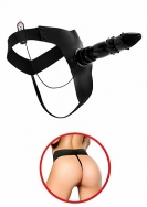 Black Magic Vibrating Strap On
