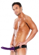 10 Inch Purple Passion Hollow Strap-On