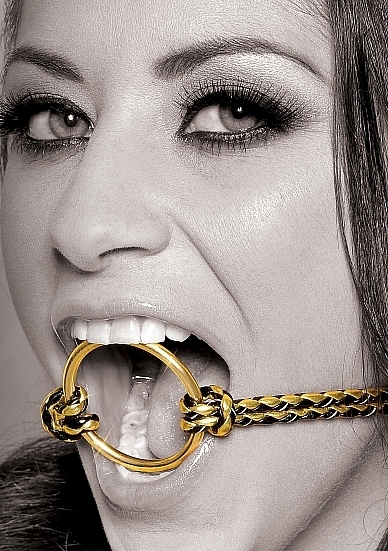 Open Mouth Gag - Gold