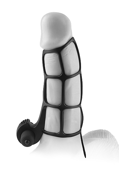 Deluxe Silicone Power Cage - Black