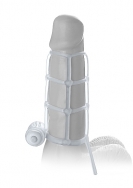 Vibrating Silicone Climax Cage - Clear