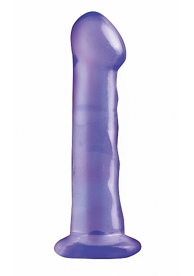 6.5 Inch Dong with Suction Cup - Purple