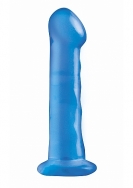 6.5 Inch Dong with Suction Cup - Blue