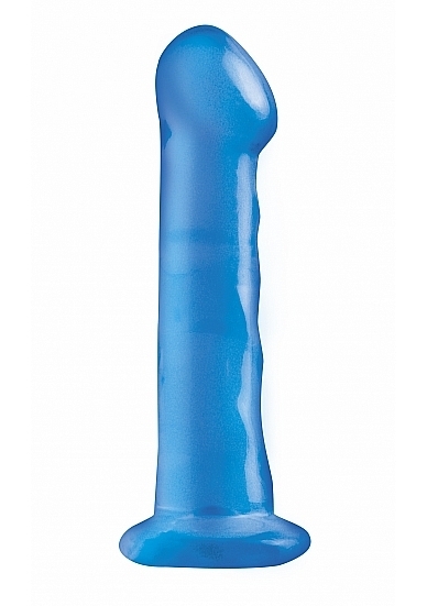 6.5 Inch Dong with Suction Cup - Blue