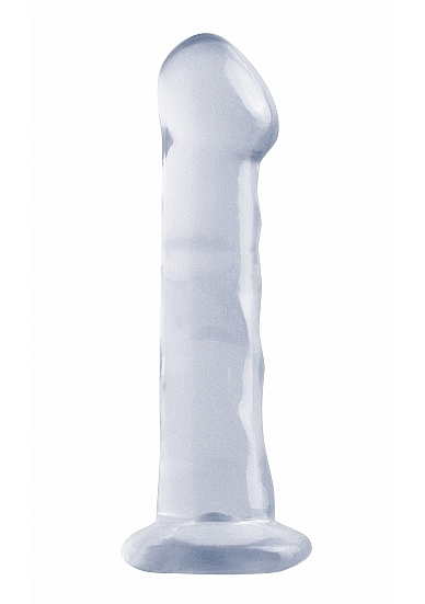 6.5 Inch Dong with Suction Cup - Transparent