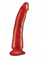 Slim 7 Inch with Suction Cup - Red