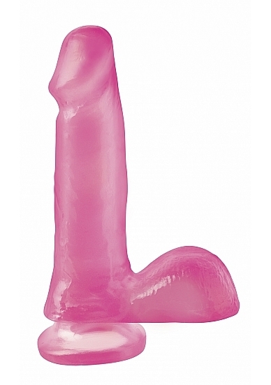 6 Inch Suction Cup Dong - Pink