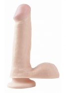 6 Inch Dong With Suction Cup Skin