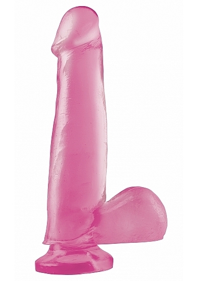 7.5 Inch Suction Cup Dong - Pink