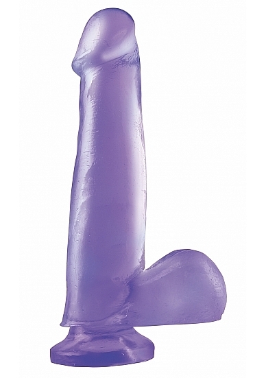 7.5 Inch Suction Cup Dong - Purple