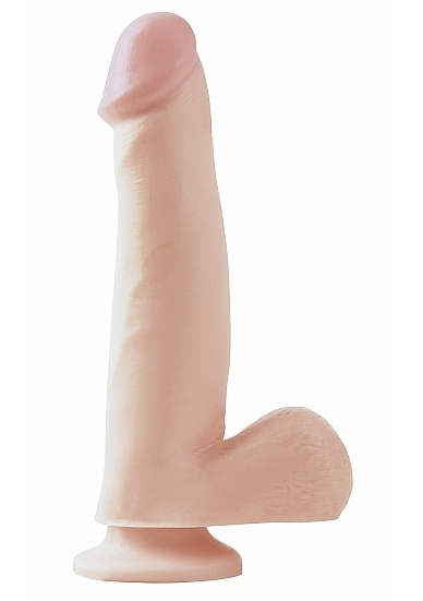 7.5 Inch Dong With Suction Cup - Skin