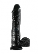Mega Dildo - 12 Inch - Black