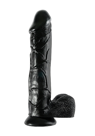 Mega Dildo - 12 Inch - Black