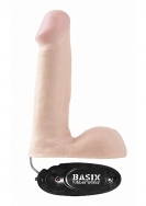 6 Inch Vibrating Dong - Skin