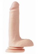 8 Inch Dong With Suction Cup Thicky - Skin