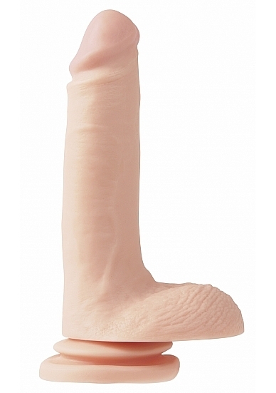 8 Inch Dong With Suction Cup Thicky - Skin