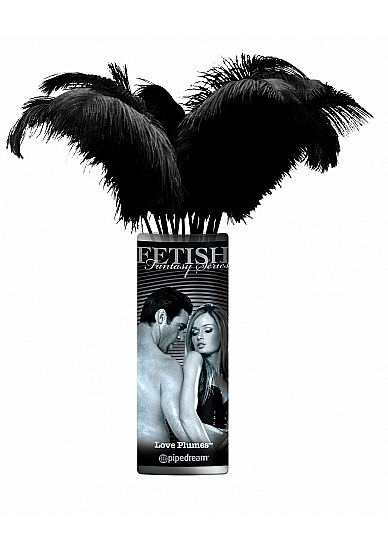 Love Plumes - Black - 12 Pcs