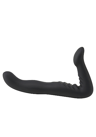 8 Inch Strapless Strap-On - Black