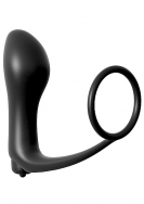 Ass-Gasm Cockring Vibrating Plug