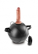 Vibrating Mini Sex Ball - 6 Inch - Flesh