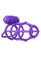 Vibrating Climax Cage - Purple