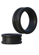 Max-Width Silicone Rings - Black