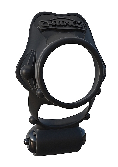 Rock Hard Vibrating Ring - Black