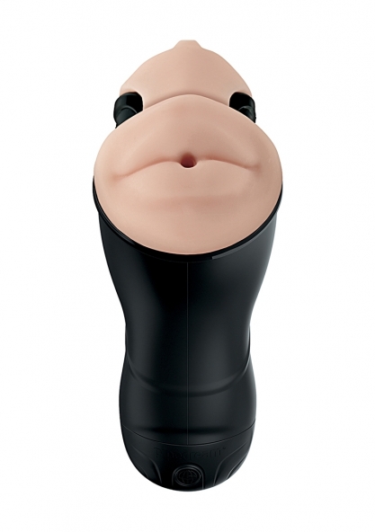 PDX ELITE Double Penetration Vibrating Stroker