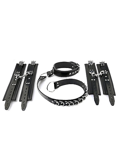 D Ring Hog Tie - Black