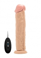 Vibrating Realistic Cock - 11 Inch - Skin