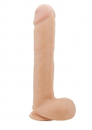 Realistic Cock - 15 Inch - With Scrotum - Skin