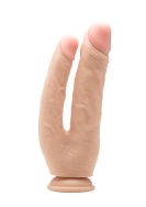 Realistic Double Cock - 10 Inch - Skin