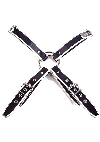 Chest Harness - Extra Large - Black And White