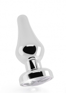 R1 - Silver Plug - 3,9 Inch - Clear Sapphire
