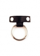 O Ring Cock Strap - Black