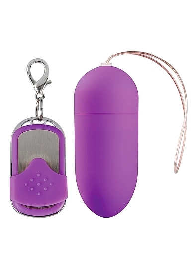 10 Speed Remote Vibrating Egg - Big - Purple
