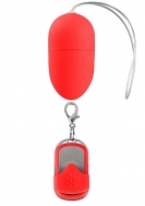 10 Speed Remote Vibrating Egg - Medium - Red