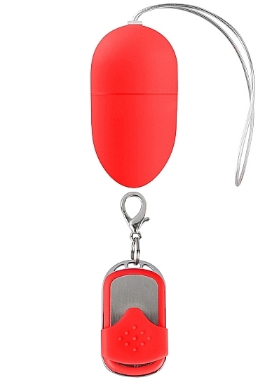 10 Speed Remote Vibrating Egg - Medium - Red