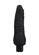 Realistic Skin Vibrator - Small - Black